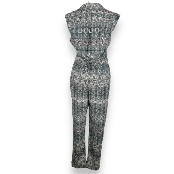 Anthropologie Charlie Jade Python Print Jumpsuit Women Size Small Sleeveless - Picture 3 of 7
